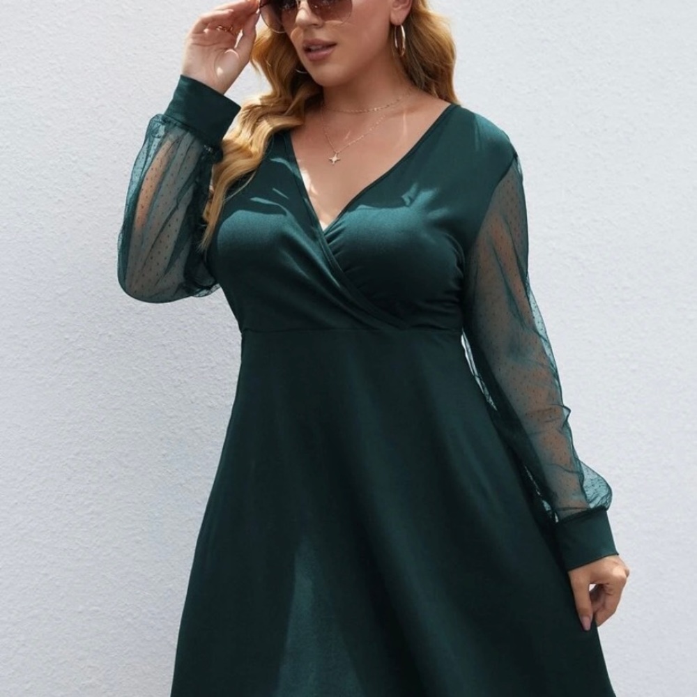 Beautiful green dress